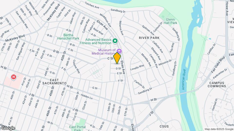 5400 Aileen Way Map and Location Details