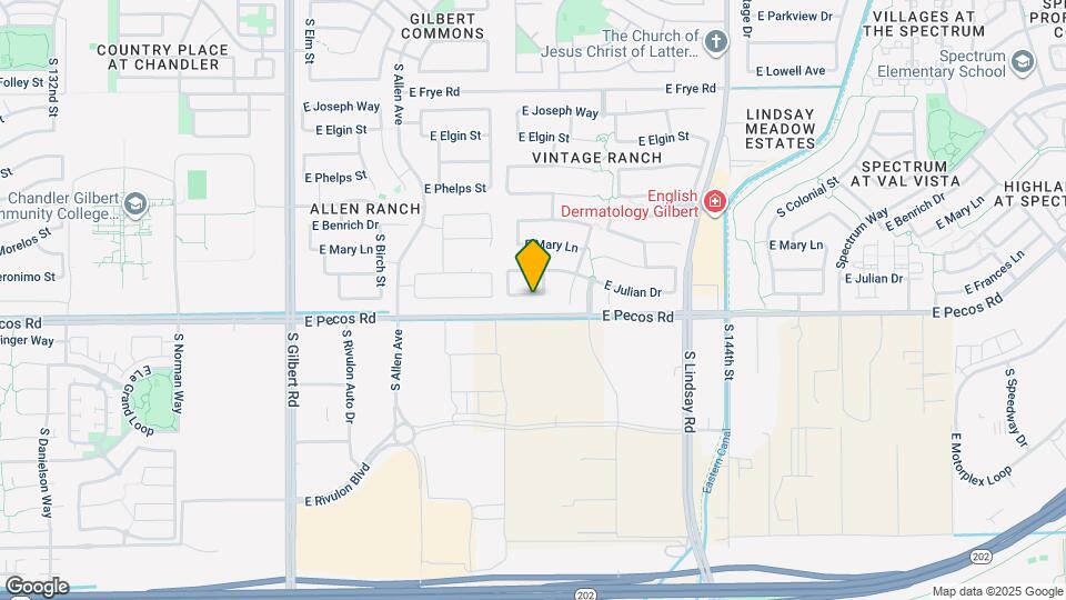 453 E Frances Ln Map and Location Details