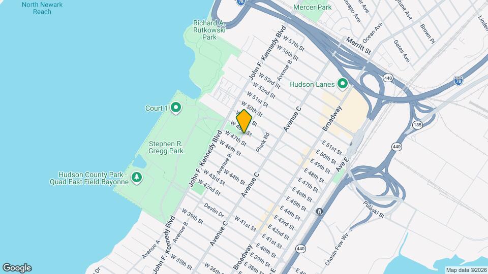 192 Avenue B Mapa y Detalles de la Ubicación