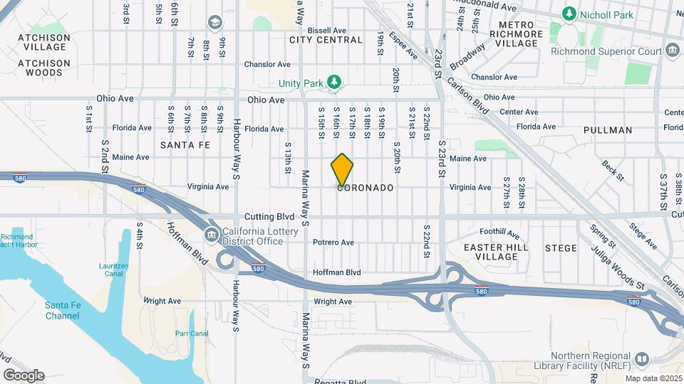 404 S 16th St Map and Location Details
