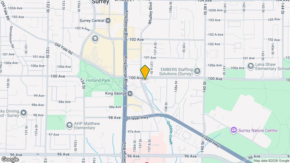 13696-13100 100 Ave Map and Location Details