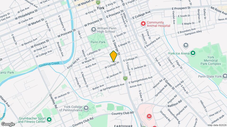 644 Cleveland Ave Map and Location Details