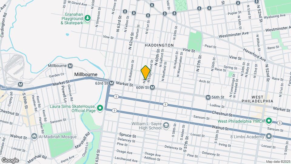 17 N Millick St Map and Location Details