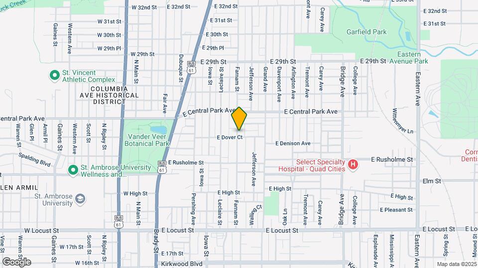 2405 Farnam St Map and Location Details