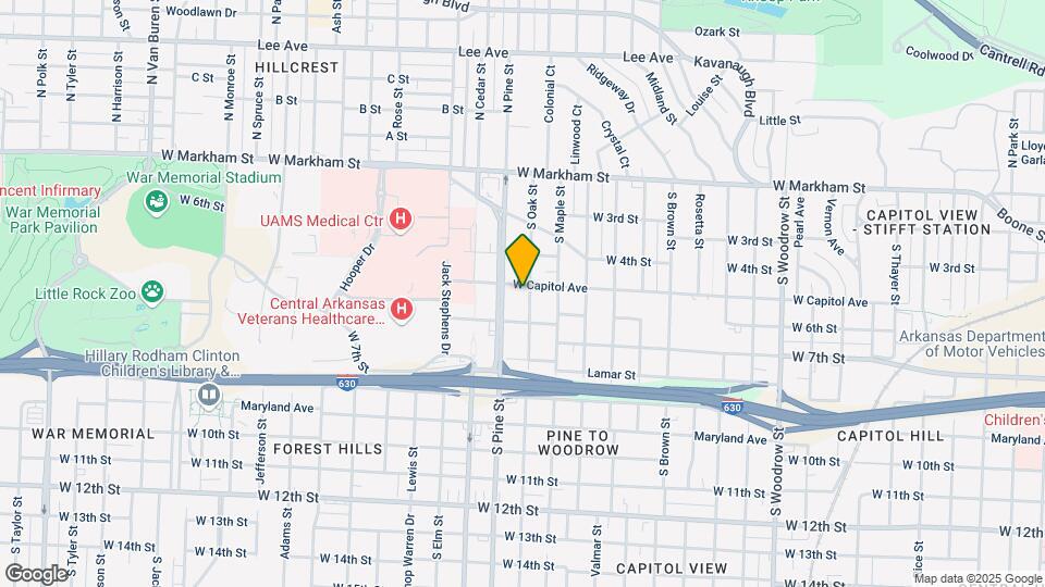 3805 W Capitol Ave Map and Location Details