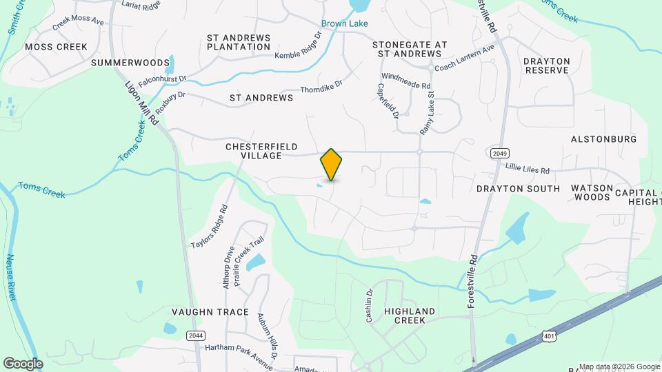 2512 Macedonia Pine Dr Map and Location Details