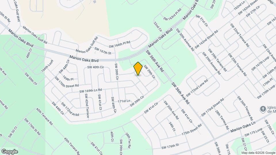 16919 SW 37th Terrace Rd Mapa y Detalles de la Ubicación