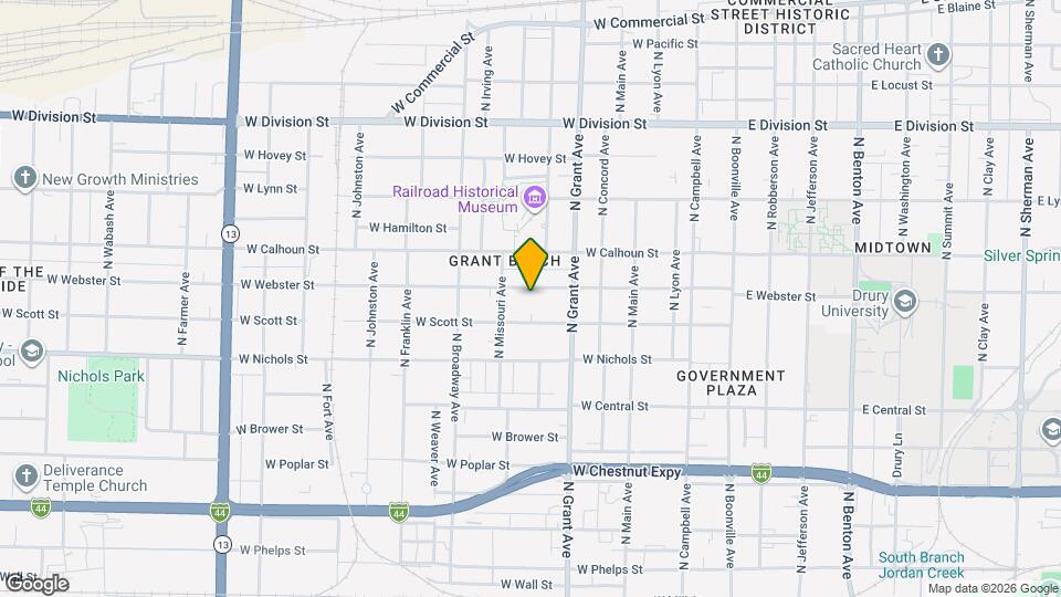 812 W Webster St Mapa y Detalles de la Ubicación