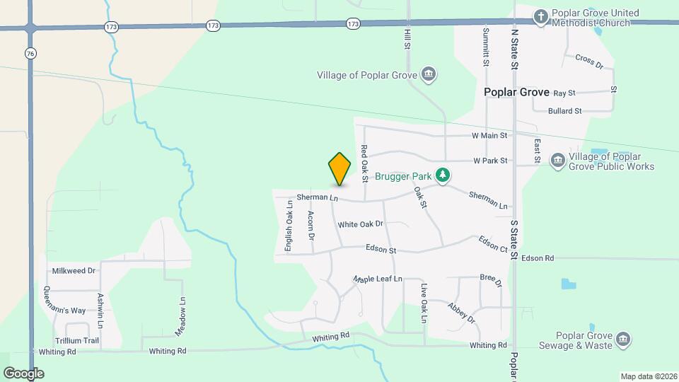 408 Sherman Ln Mapa y Detalles de la Ubicación