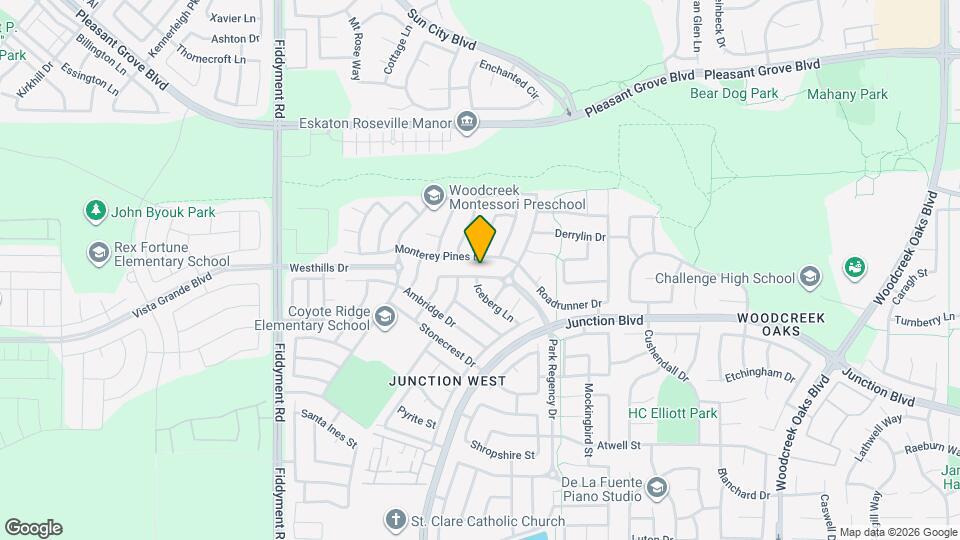 1732 Hiawatha Dr Map and Location Details