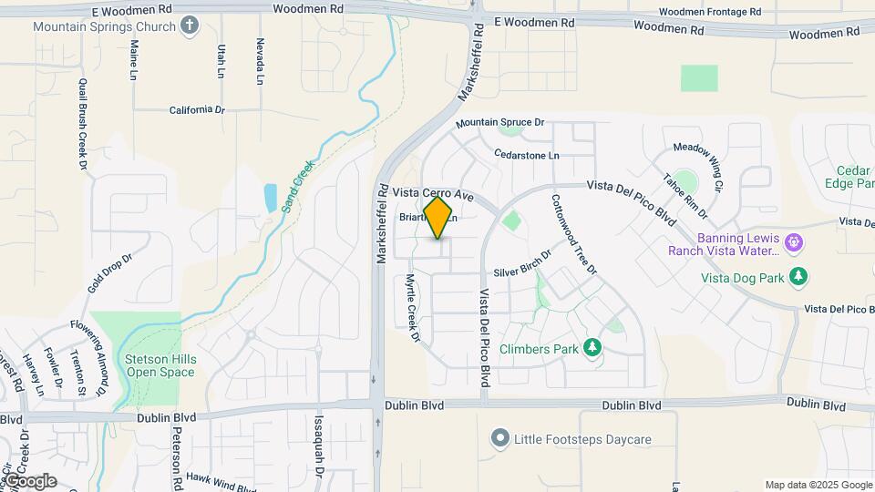 6818 Whitebark Ln Map and Location Details