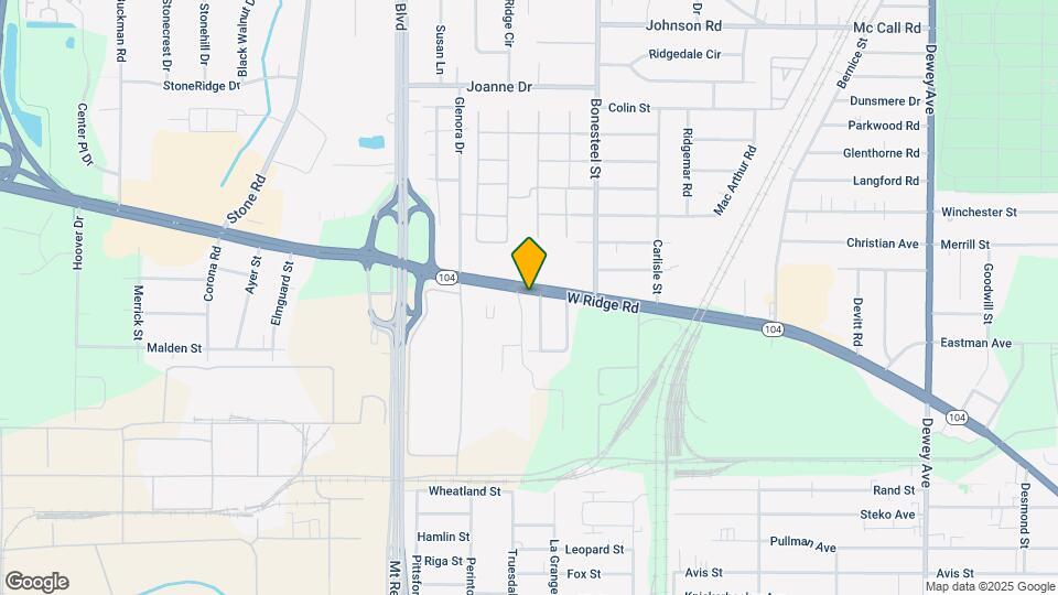 1023 W Ridge Rd Map and Location Details