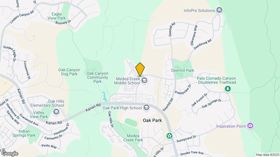 688 Indian Oak Ln Map and Location Details