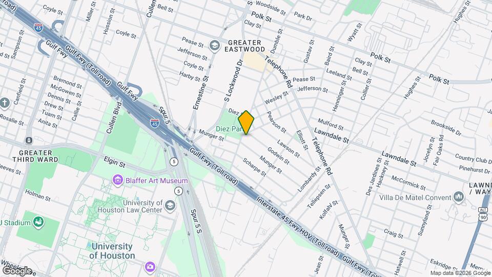 1827 Fourcade St Map and Location Details