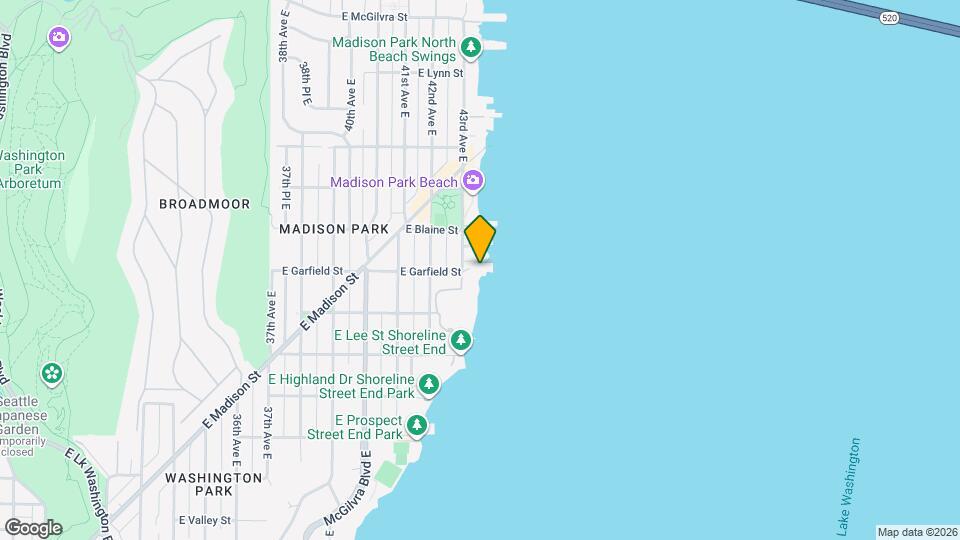 1600 43rd Ave E Map and Location Details