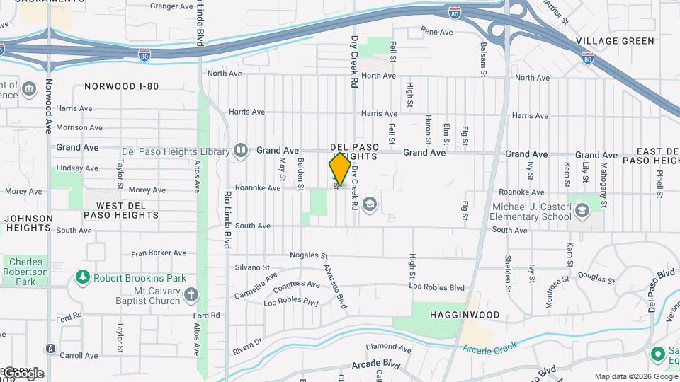 1200 Roanoke Ave Mapa y Detalles de la Ubicación