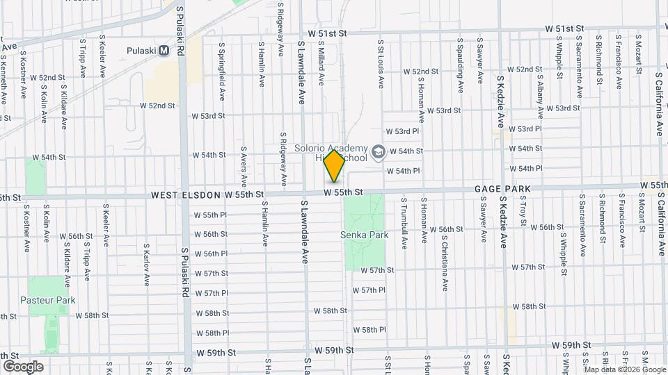 3612 W 55th St Map and Location Details