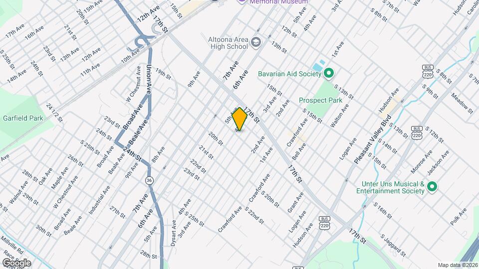 310 19th St Map and Location Details