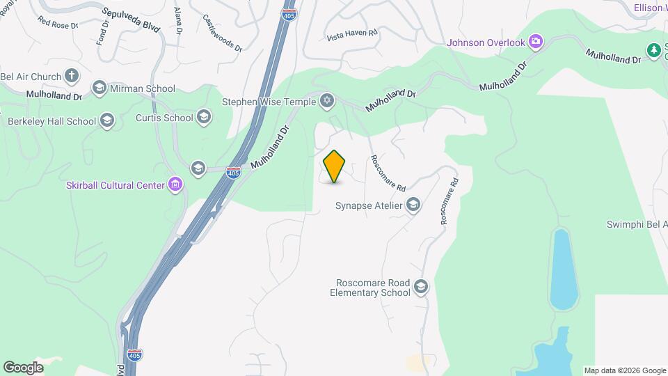 15490 Milldale Dr Map and Location Details