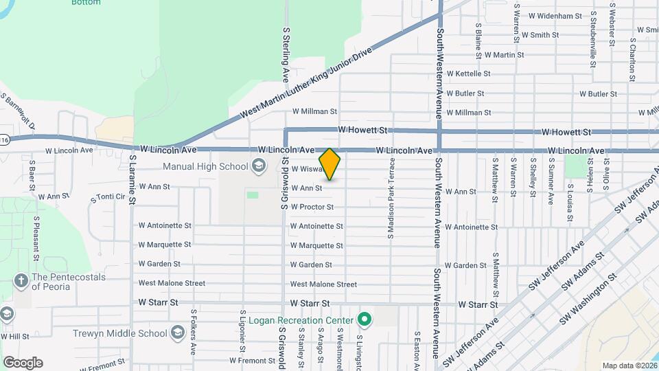 2315 W Ann St Map and Location Details