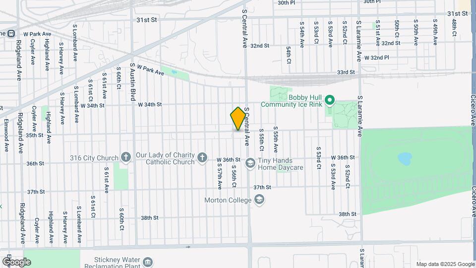 5615 W 35th St Map and Location Details