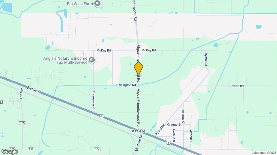 833 Algoa-Friendswood Rd Map and Location Details