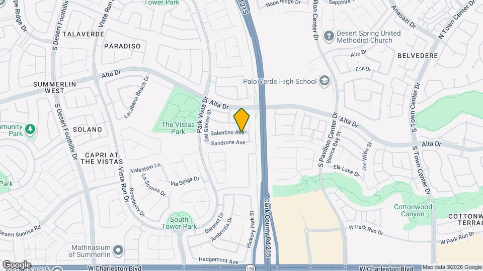 11173 Salentino Ave Map and Location Details