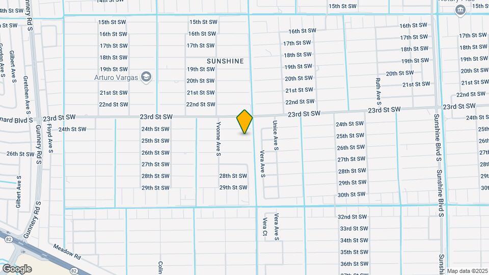 3704 25th St SW Map and Location Details