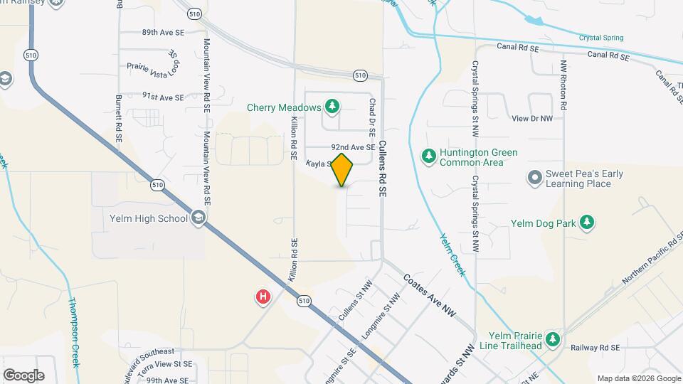 9373 Prairie Wind St SE Map and Location Details
