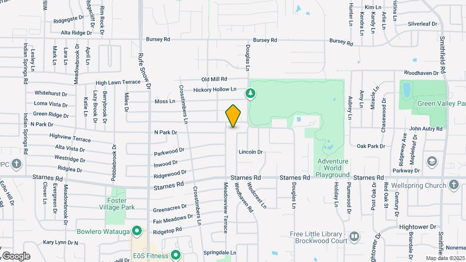 7527 Windhaven Rd Map and Location Details