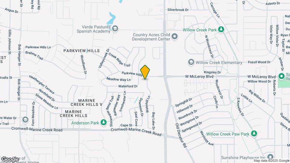 6705 Waterhill Ln Mapa y Detalles de la Ubicación
