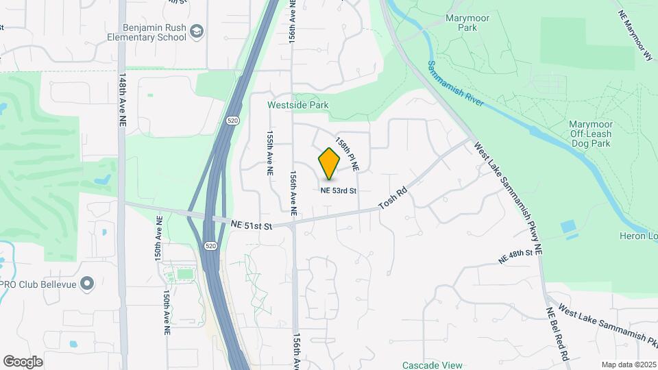 15720 NE 53rd St Map and Location Details