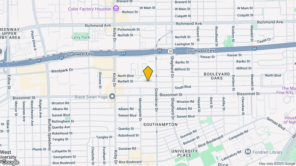 2323 Bartlett St Map and Location Details