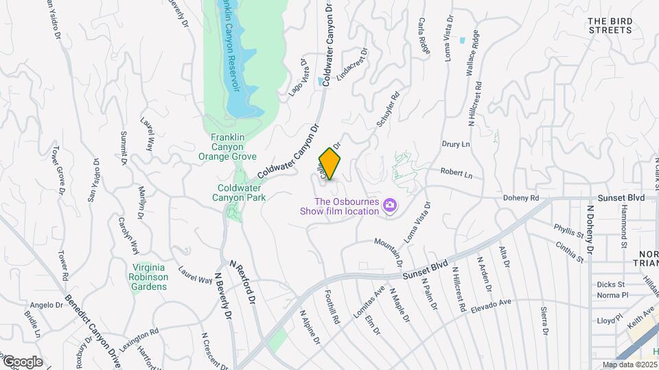 1136 Calle Vista Dr Map and Location Details