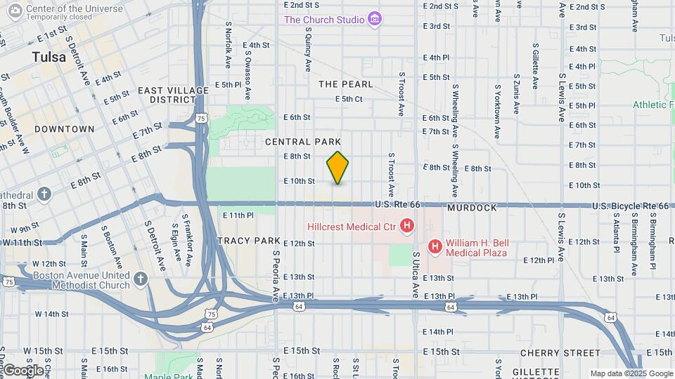 1011 S Rockford Ave Map and Location Details