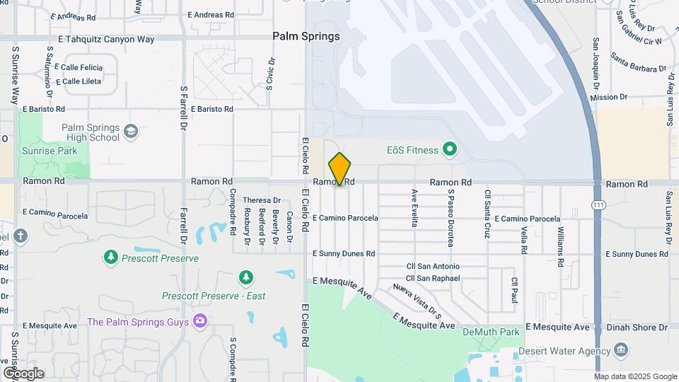 520 S Highland Dr Map and Location Details