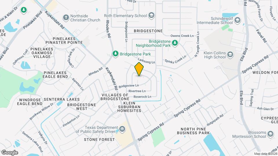 21018 Verdecove Ln Map and Location Details