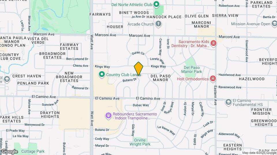 2600 Andrade Way, Unit #2552 Map and Location Details