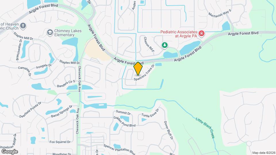 8255 Spencers Trace Dr Map and Location Details