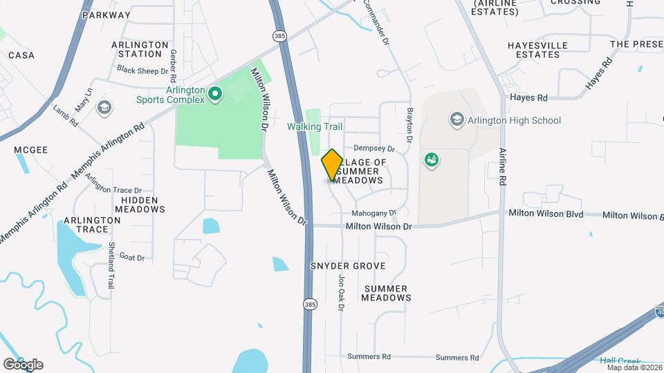 5376 Milton Ridge Dr Map and Location Details