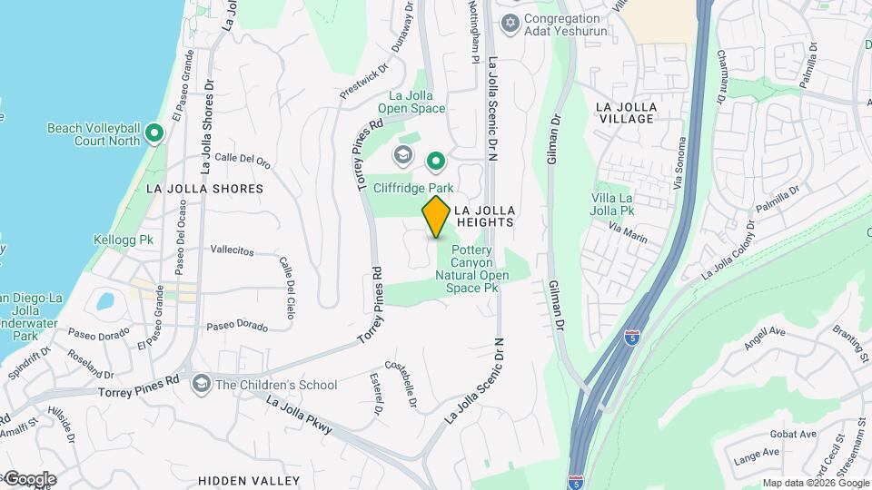 2847 Via Posada Map and Location Details