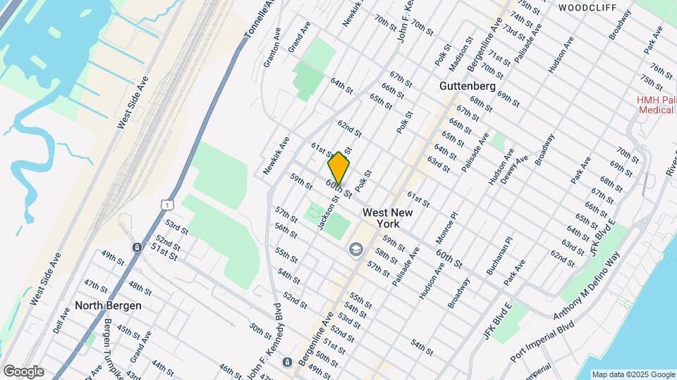 581 60th St Map and Location Details