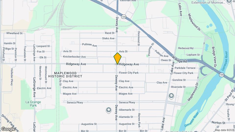 1460 Dewey Ave, Unit 1460 Dewey ave # 03 Map and Location Details