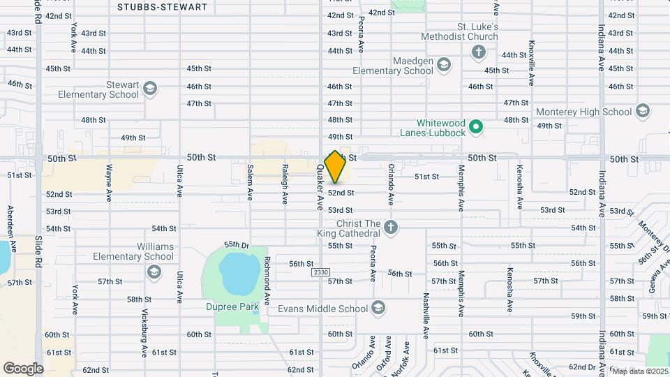 4314 52nd St Map and Location Details
