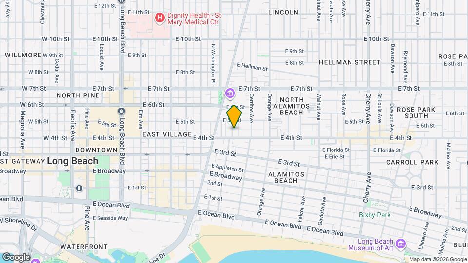 420 Bonito Ave Map and Location Details