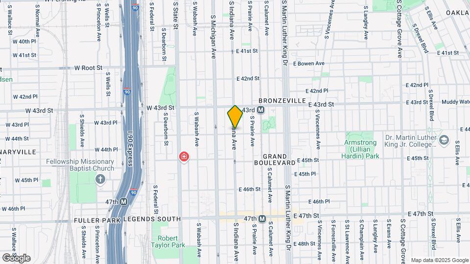 4311 S Indiana Ave Mapa y Detalles de la Ubicación