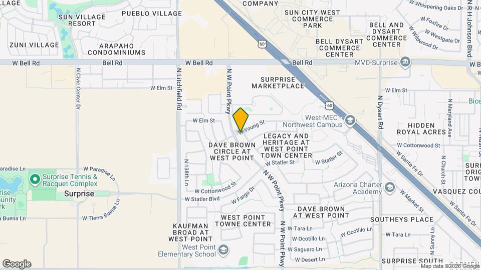 16450 N Naegel Dr Map and Location Details