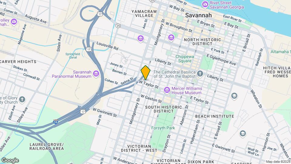 316 W Taylor St Mapa y Detalles de la Ubicación