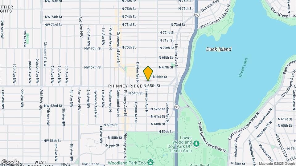 602 N 65th St Map and Location Details