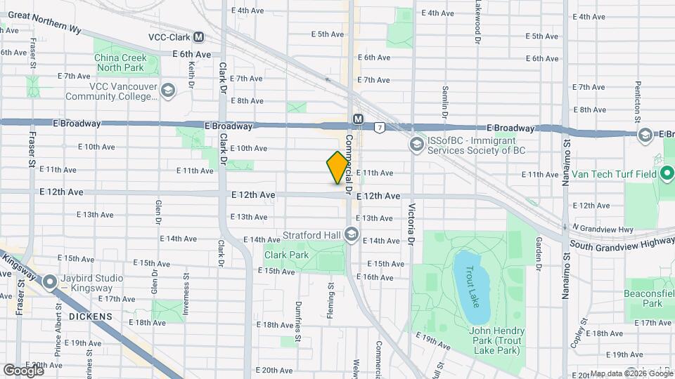 1657 12th Av E Map and Location Details